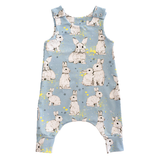 Blue Bunnies Dungarees