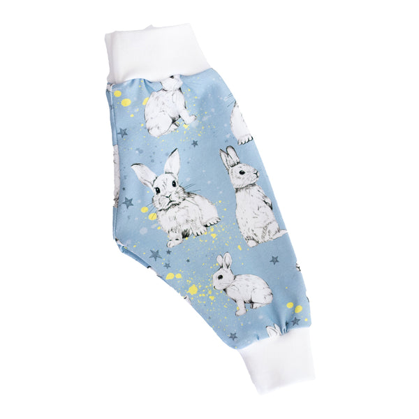 Leggings Neonato E Bambina Wrapables – Con Coniglietto E Orsetto, 6-12 Mesi, Morbido 80% Cotone