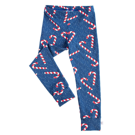 Candy Cane Christmas Skinny Leggings