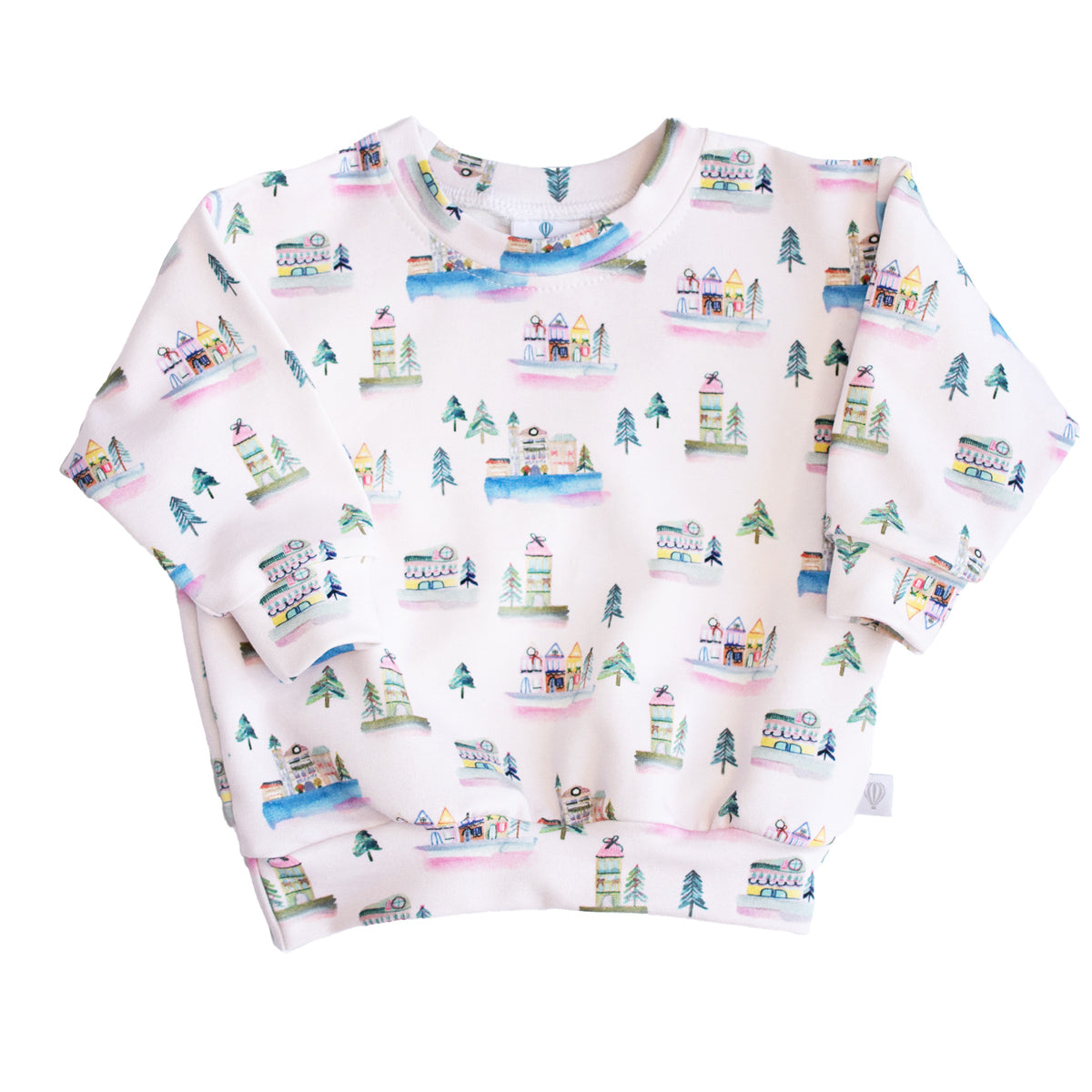 Christmas Village Organic Sweater