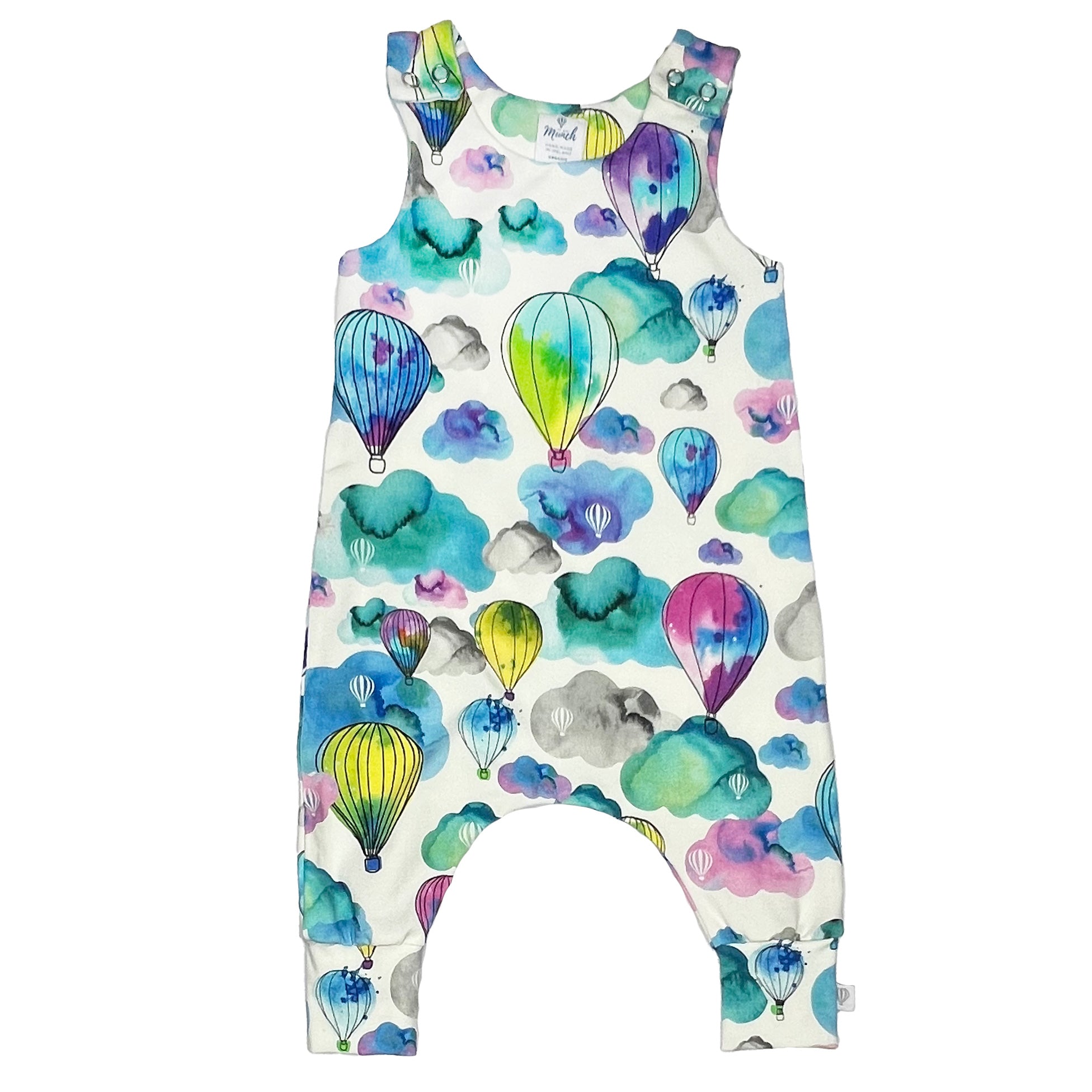 Hot Air Balloons Dungarees