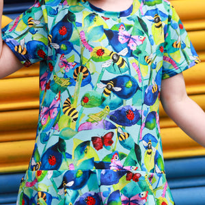 Mini Beasts Organic Dress