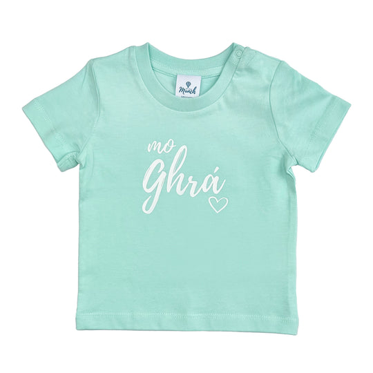 Mo Ghrá (White on Caribbean Blue)