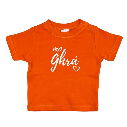 Mo Ghrá (White on Orange)