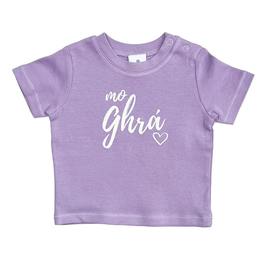 Mo Ghrá (White Glitter on Purple)