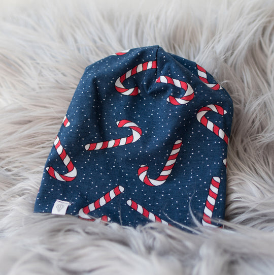 Candy Cane Beanie Hat