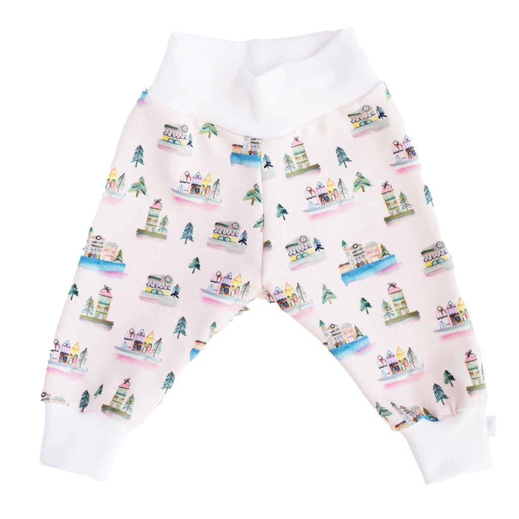 Christmas Village Organic Leggings