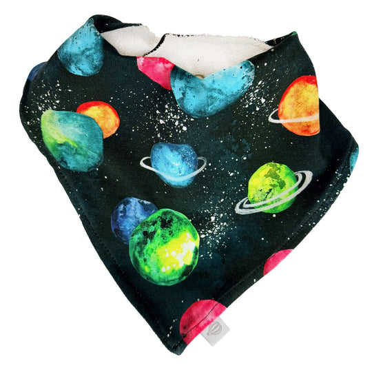 Planets Baby Bib
