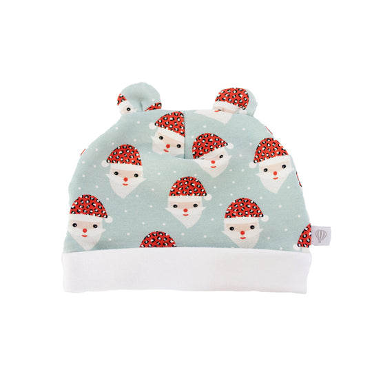 Santa Christmas Baby Hat (with Ears)