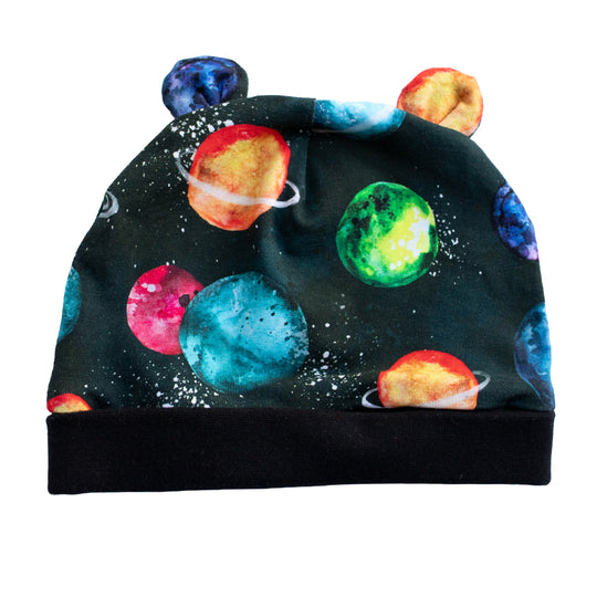 Planets Organic Baby Hat (with Ears)