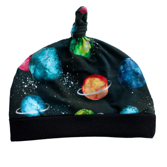 Planets Baby Knot Hat