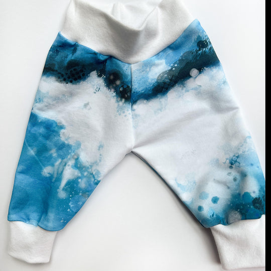 Blue Waves Organic Leggings