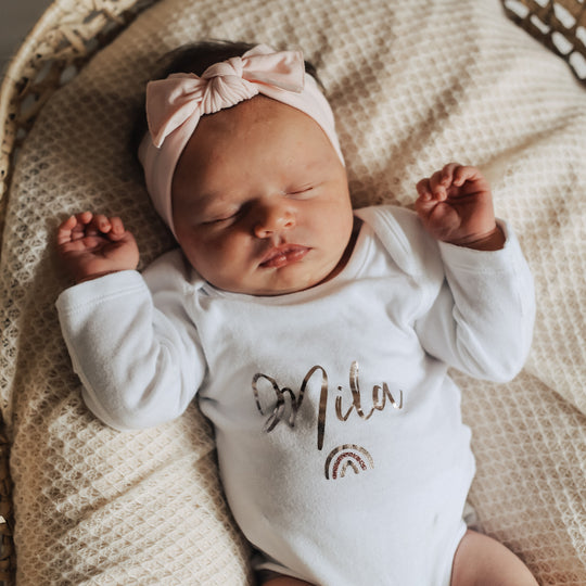 Personalised Name - Champagne - Rainbow