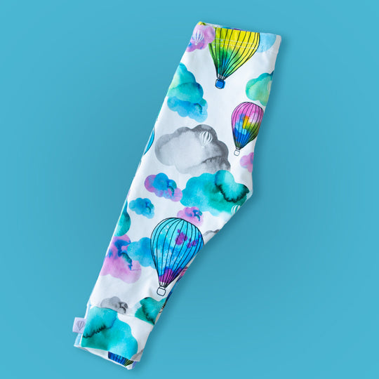 Hot Air Balloons Organic Leggings Skinny Leggings