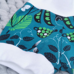 Blue Woodland Organic Shorts