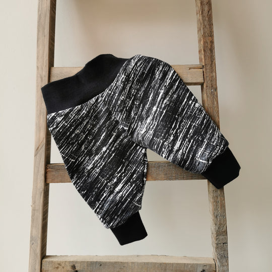 Black Sketch Organic Leggings