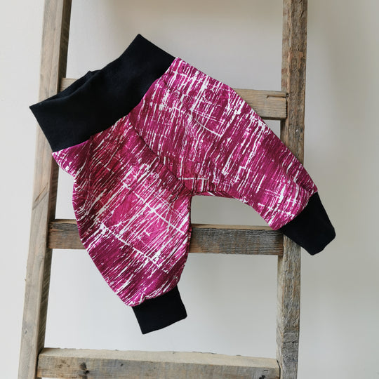 Pink Sketch Organic Leggings