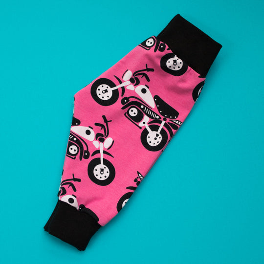 Motorbikes (Pink) Organic Leggings