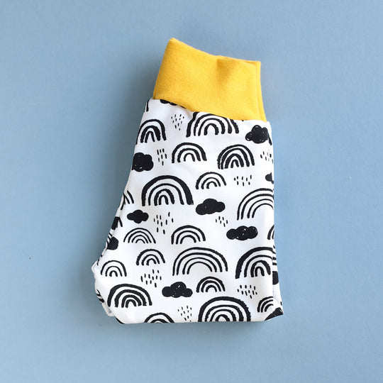 Rainbows Organic Leggings (Yellow)