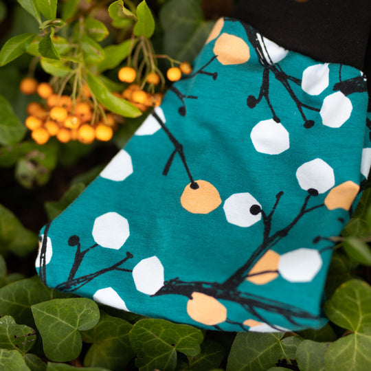 Teal Berries Organic Leggings