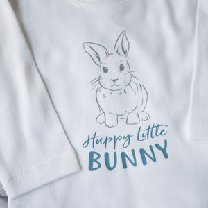 Happy Little Bunny (Blue)
