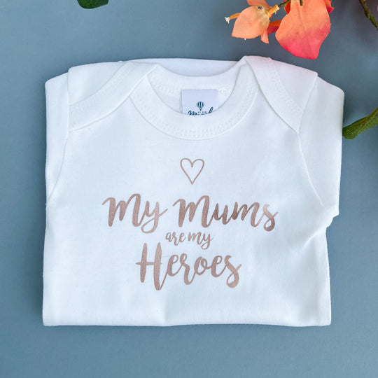 My Mums are My Heroes (Rose Gold)