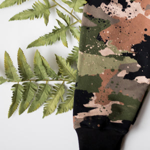 Camouflage Organic Baby Leggings