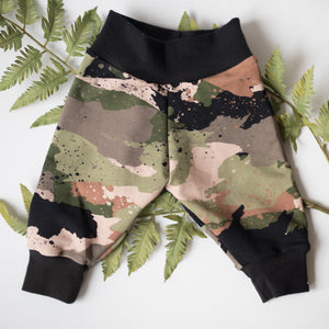 Camouflage Organic Baby Leggings