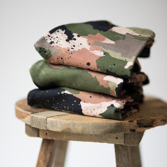 Camouflage Organic Baby Leggings