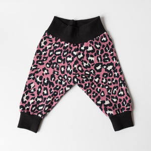 Pink Leopard Organic Baby Leggings