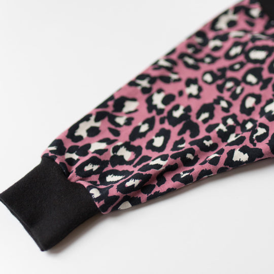 Pink Leopard Organic Baby Leggings