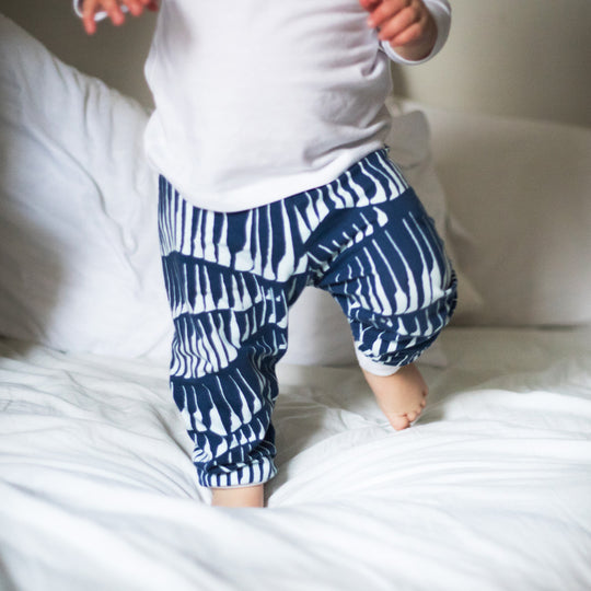 Blue Northern Lights Organic Leggings (Cotton)